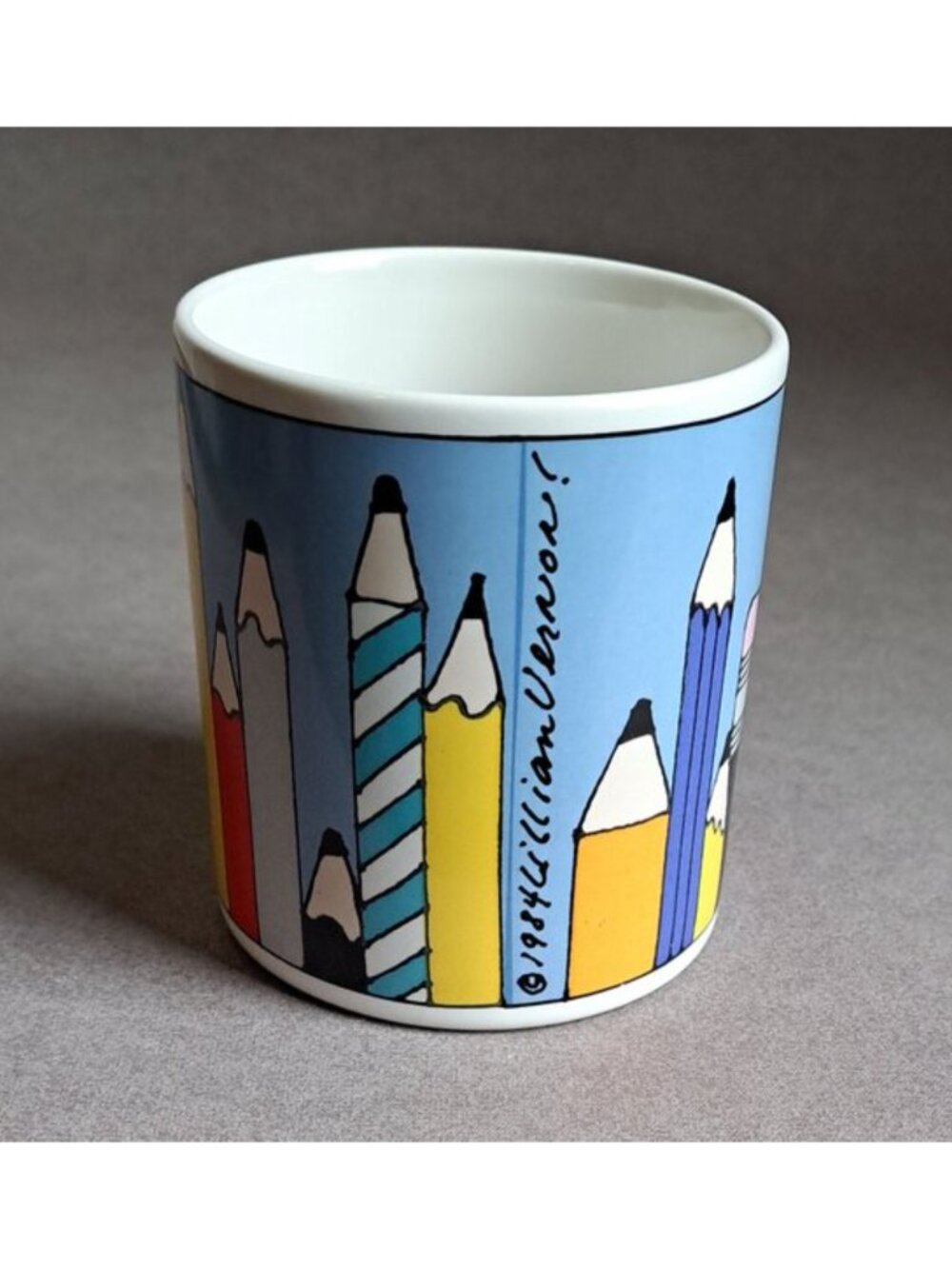 VINTAGE Lillian Vernon: Pencils USED Pencil Cup (Office, Art, Storage) PM
